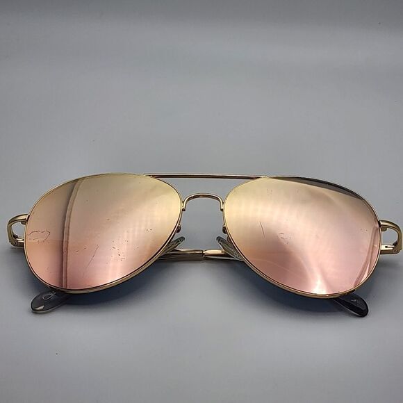 Sojos Gold & Pink Reflective Lense Sunglasses - Picture 7 of 12